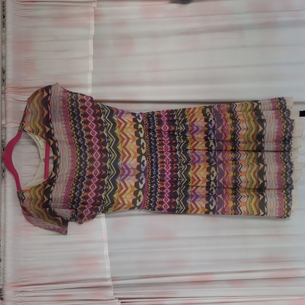 Anthropologie Weston Wear Caraz flared dress EUC size small